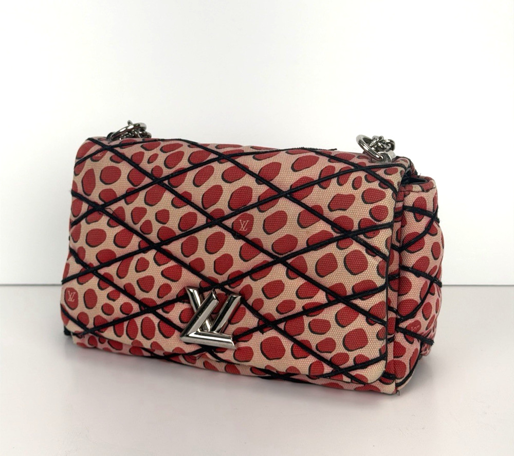 Louis Vuitton Go-14 PM Shoulder Bag in Jungle Dots Malletage Canvas 2016 E2